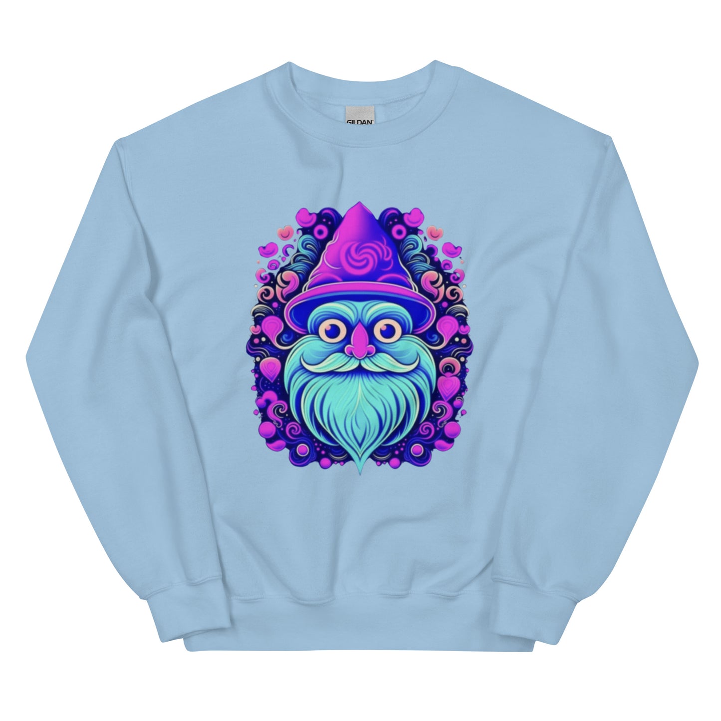Purple Friendly Gnome Unisex Sweatshirt