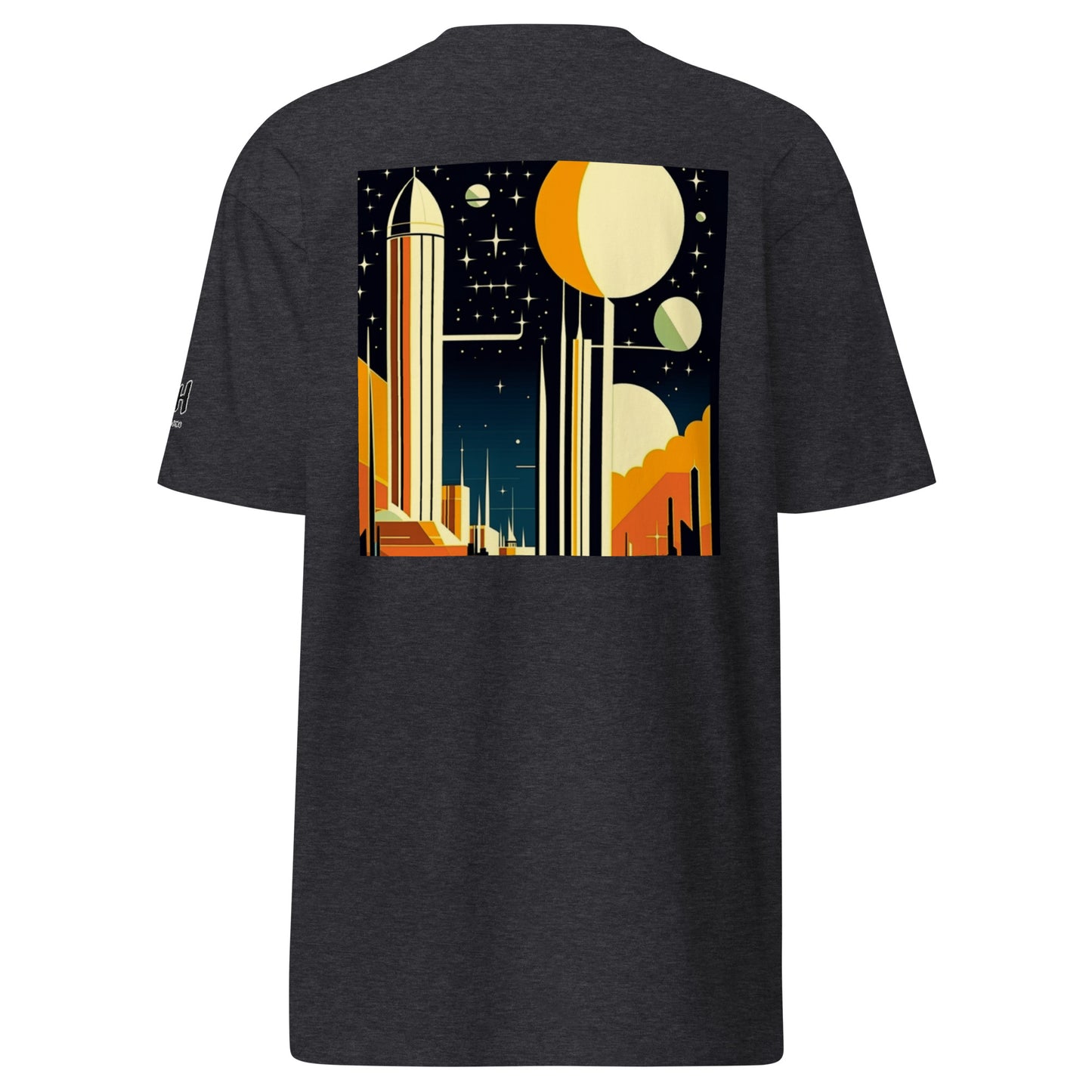 Space Exploration Men’s premium heavyweight tee