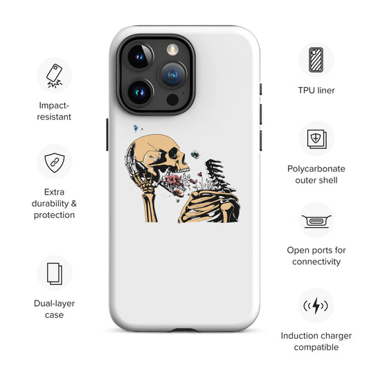 Flower Skeleton Tough Case for iPhone®