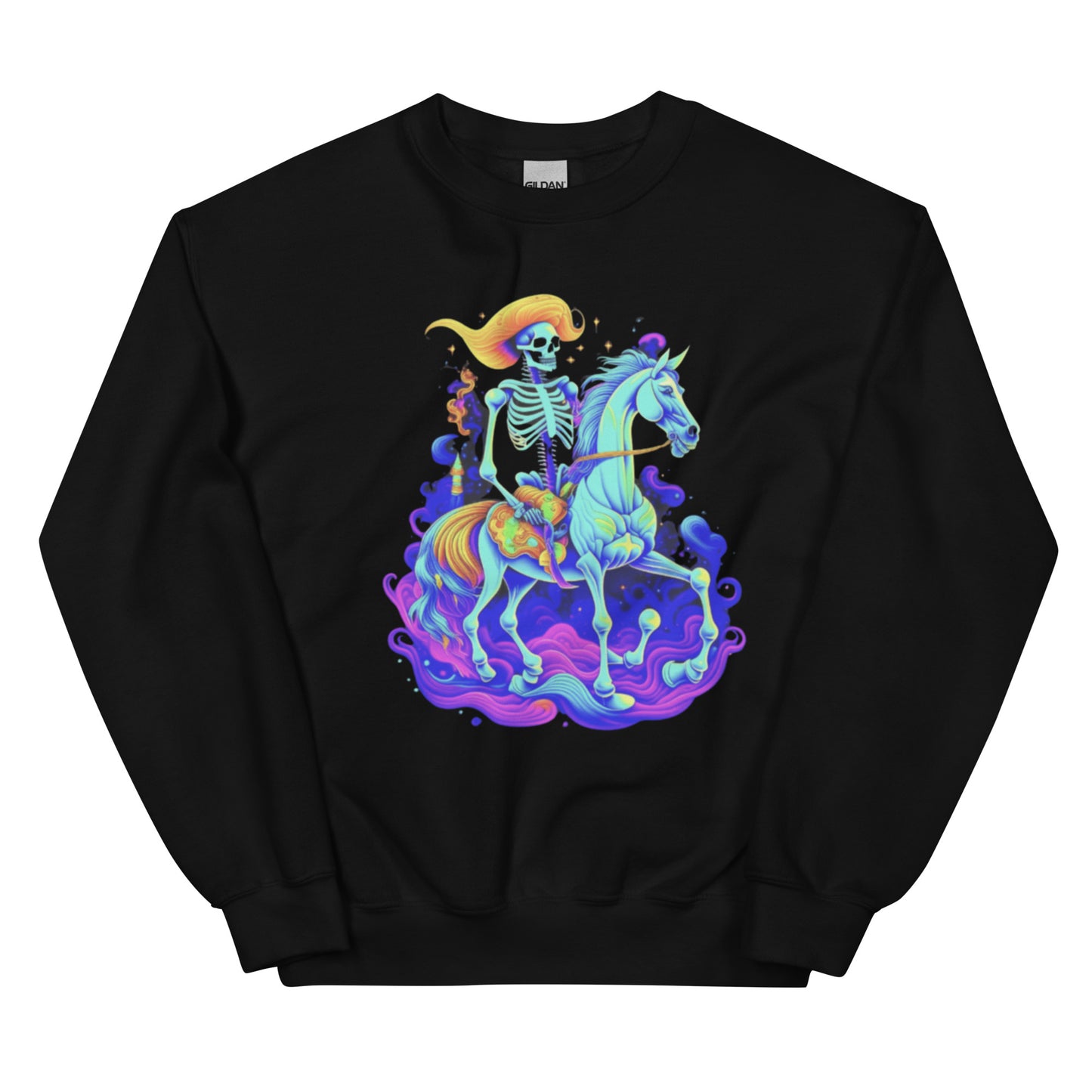 Unicorn Skeleton Unisex Sweatshirt