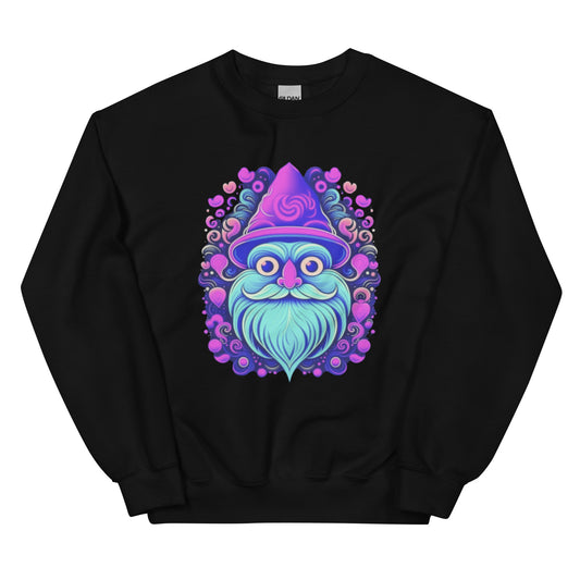 Purple Friendly Gnome Unisex Sweatshirt