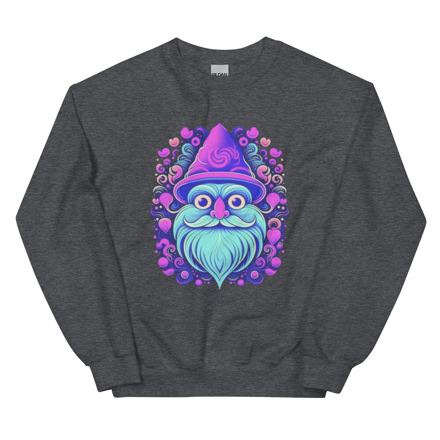 Purple Friendly Gnome Unisex Sweatshirt