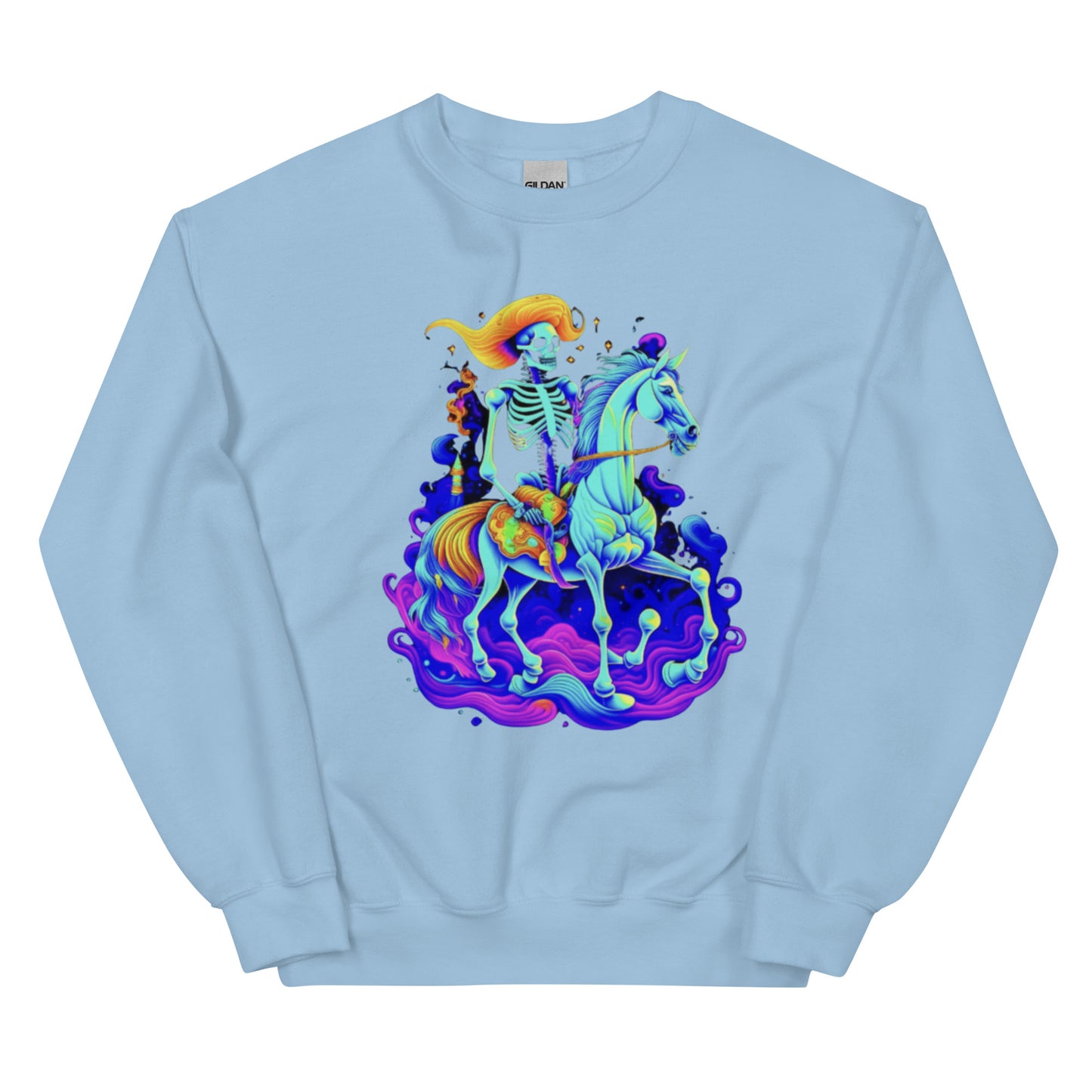 Unicorn Skeleton Unisex Sweatshirt