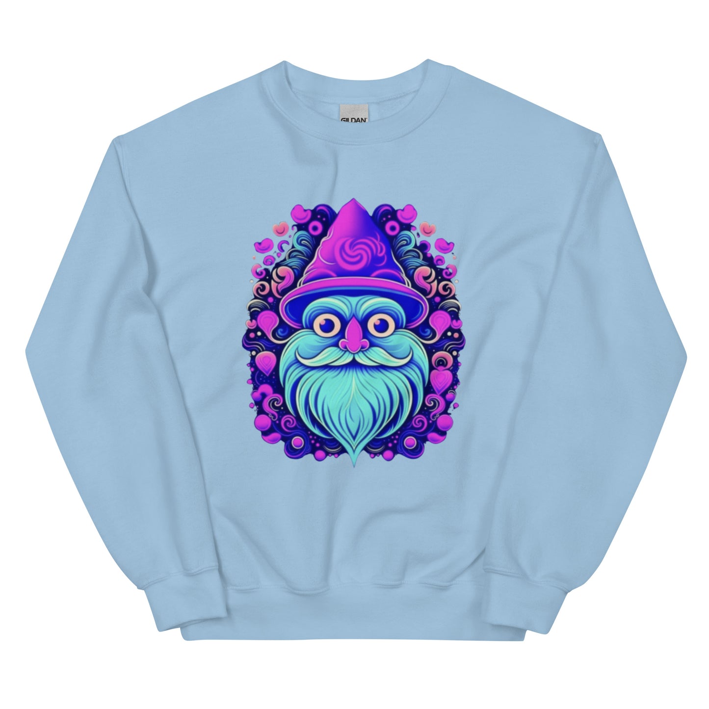 Purple Friendly Gnome Unisex Sweatshirt