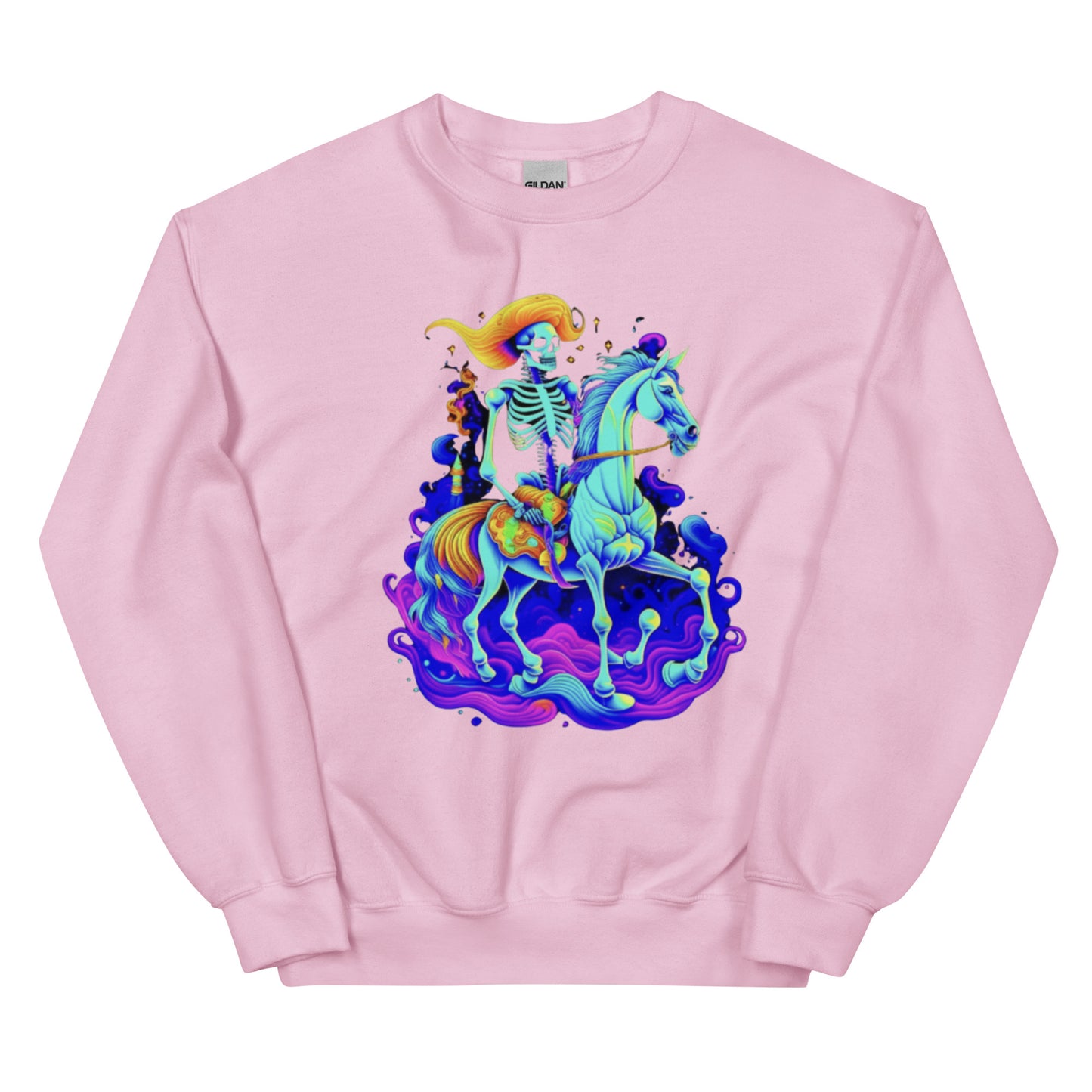 Unicorn Skeleton Unisex Sweatshirt