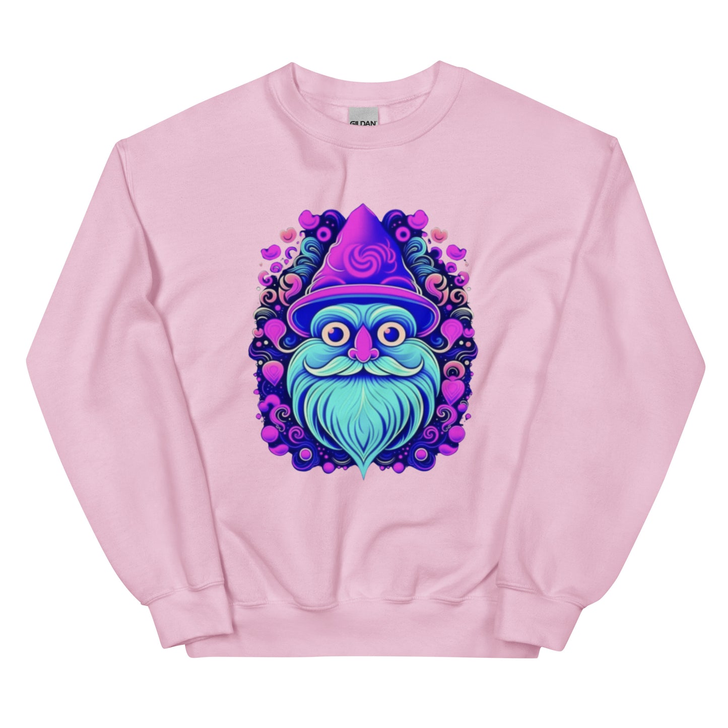 Purple Friendly Gnome Unisex Sweatshirt