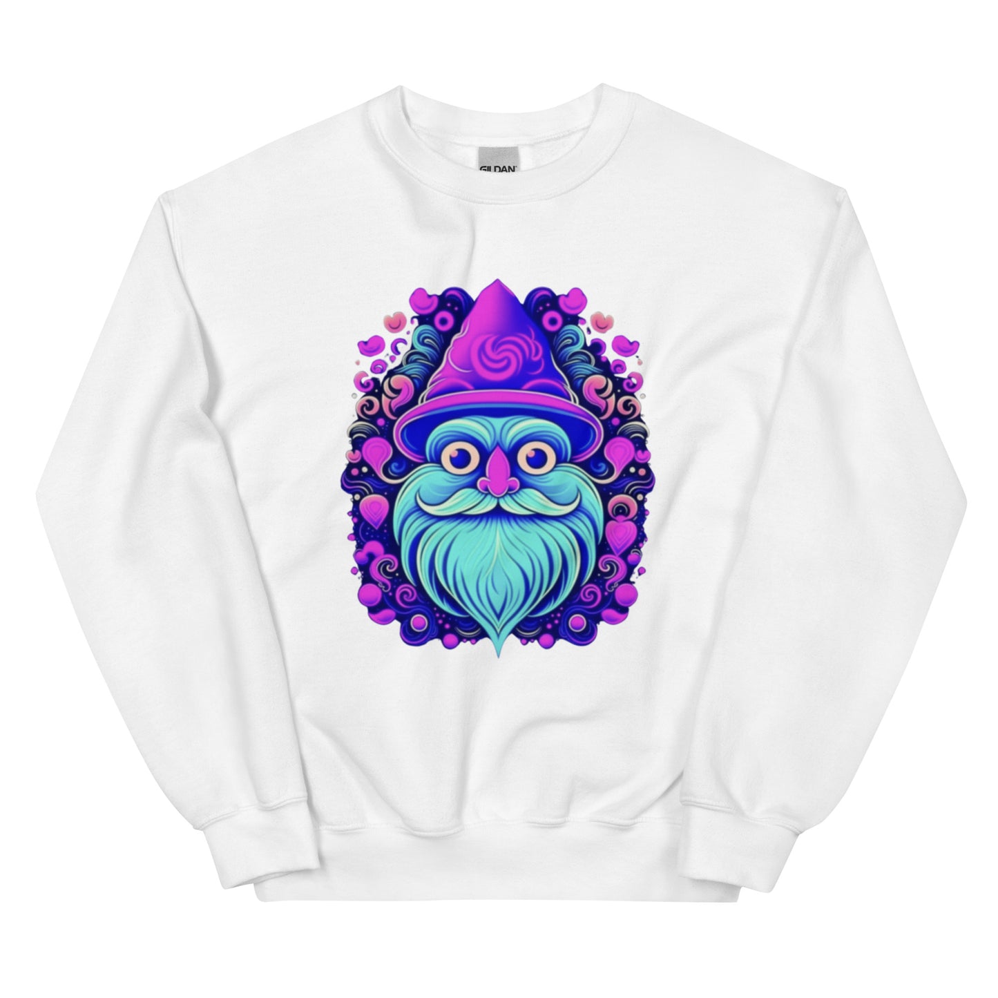 Purple Friendly Gnome Unisex Sweatshirt