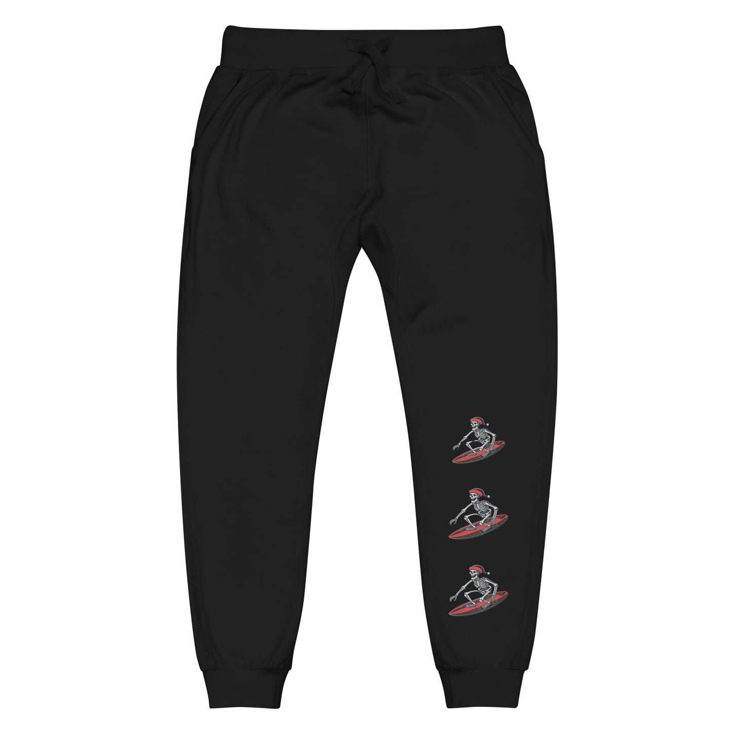 Unisex Skeleton fleece sweatpants