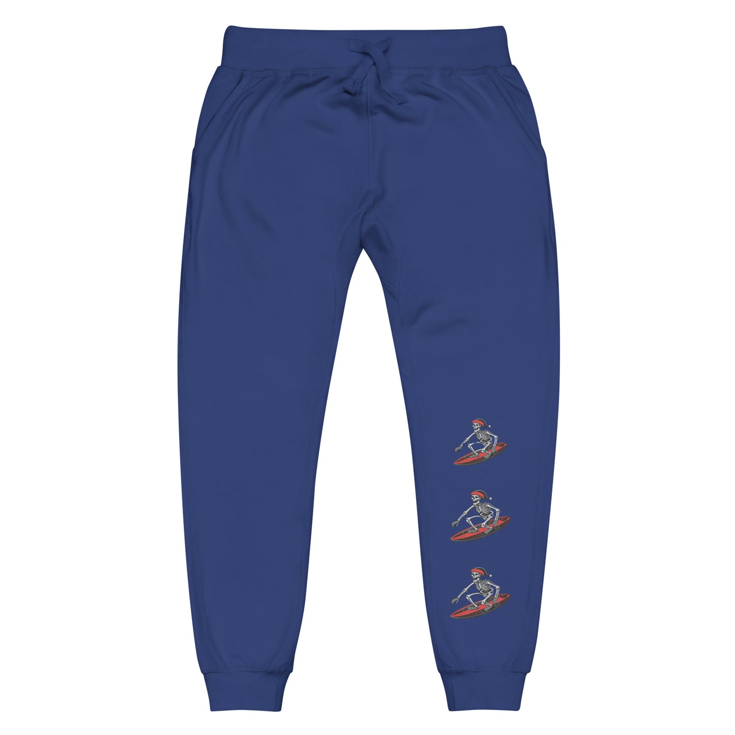 Unisex Skeleton fleece sweatpants