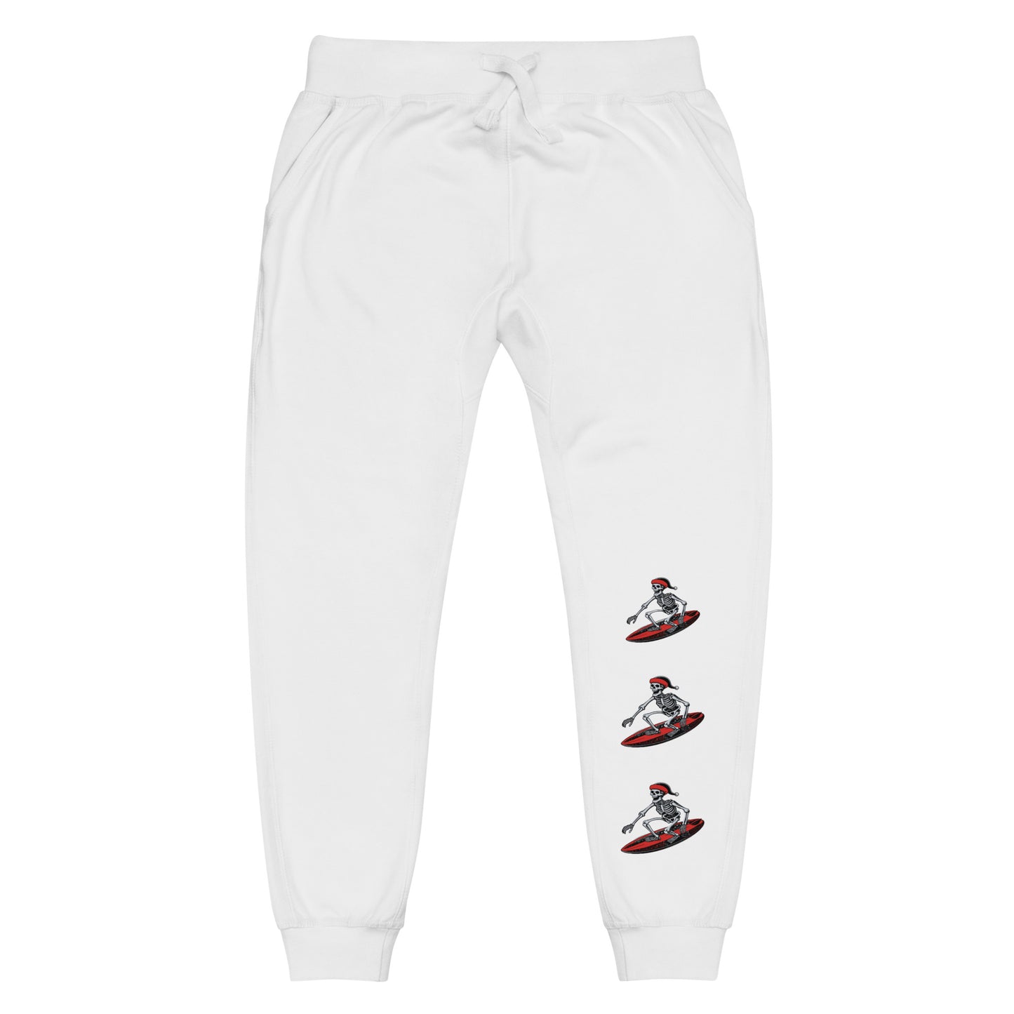 Unisex Skeleton fleece sweatpants