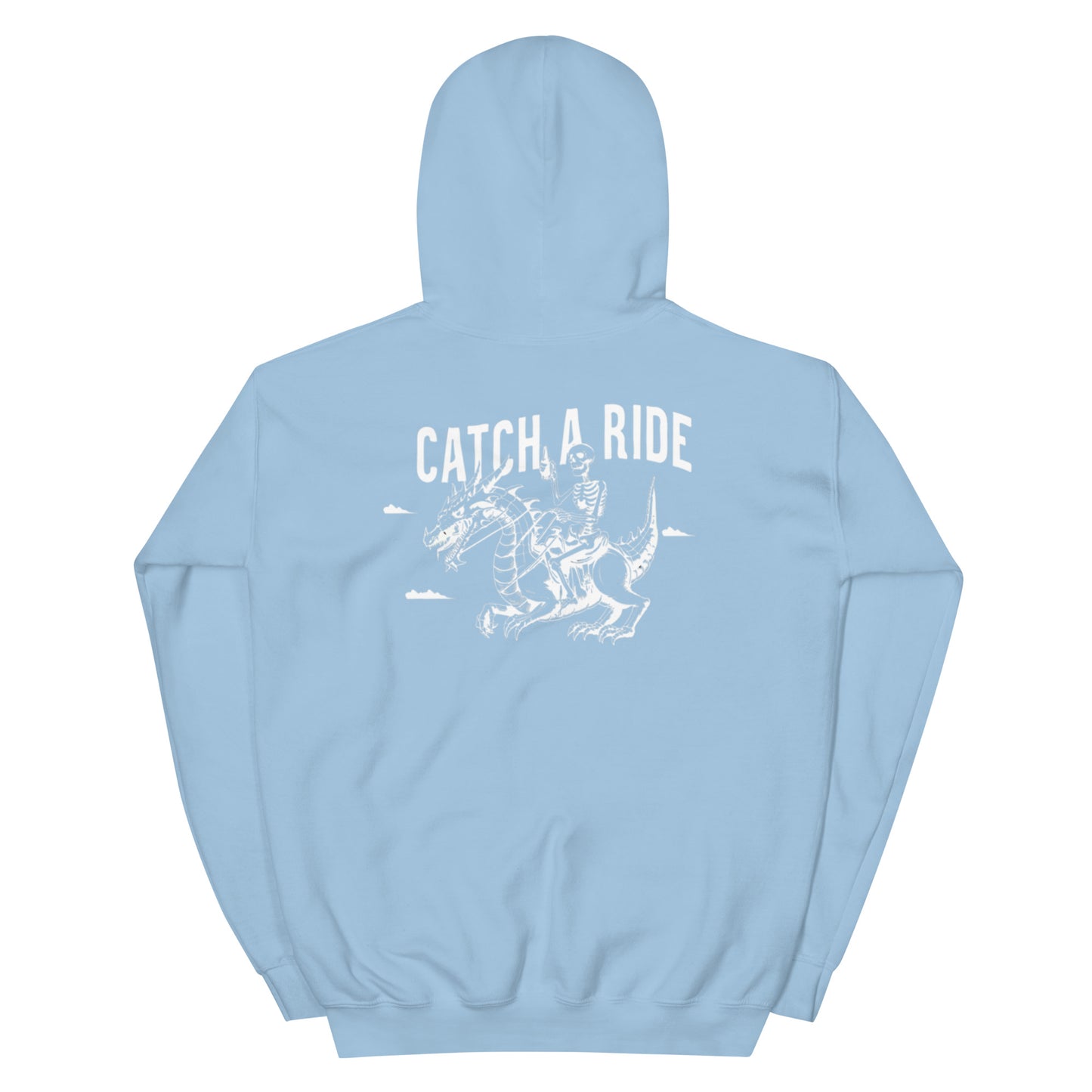 "Catch A Ride" Skeleton Unisex Hoodie