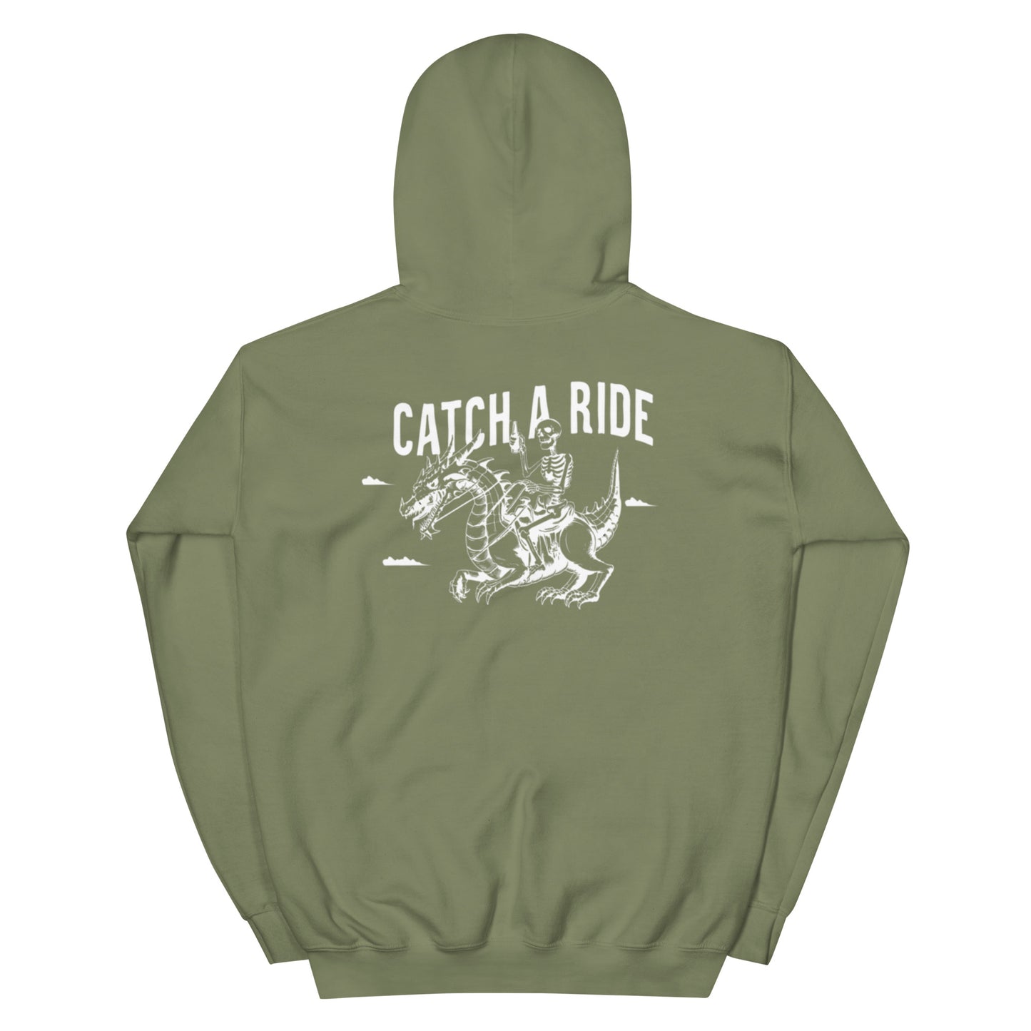 "Catch A Ride" Skeleton Unisex Hoodie