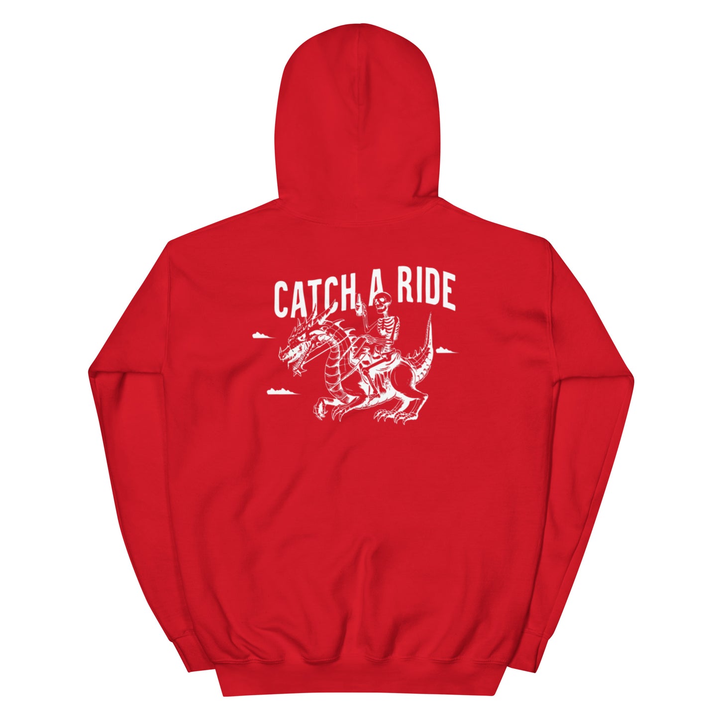 "Catch A Ride" Skeleton Unisex Hoodie