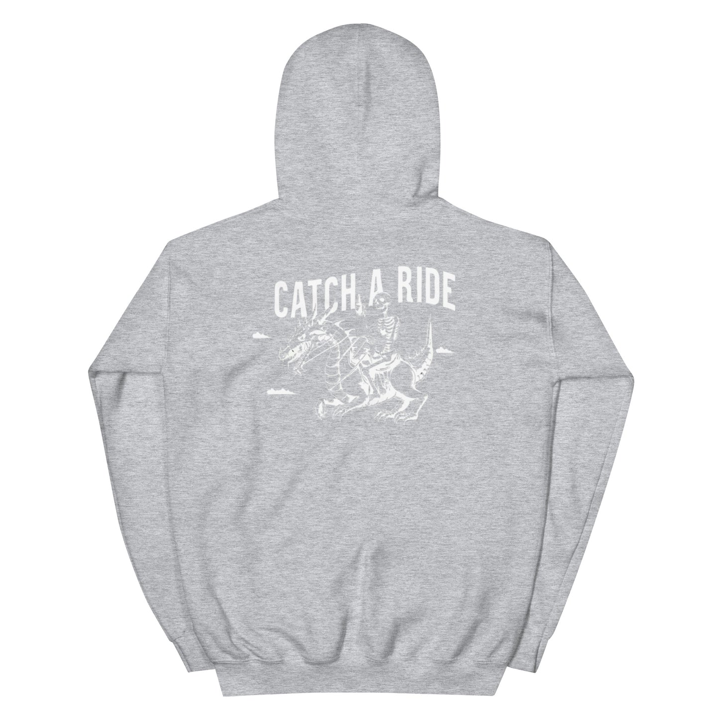 "Catch A Ride" Skeleton Unisex Hoodie