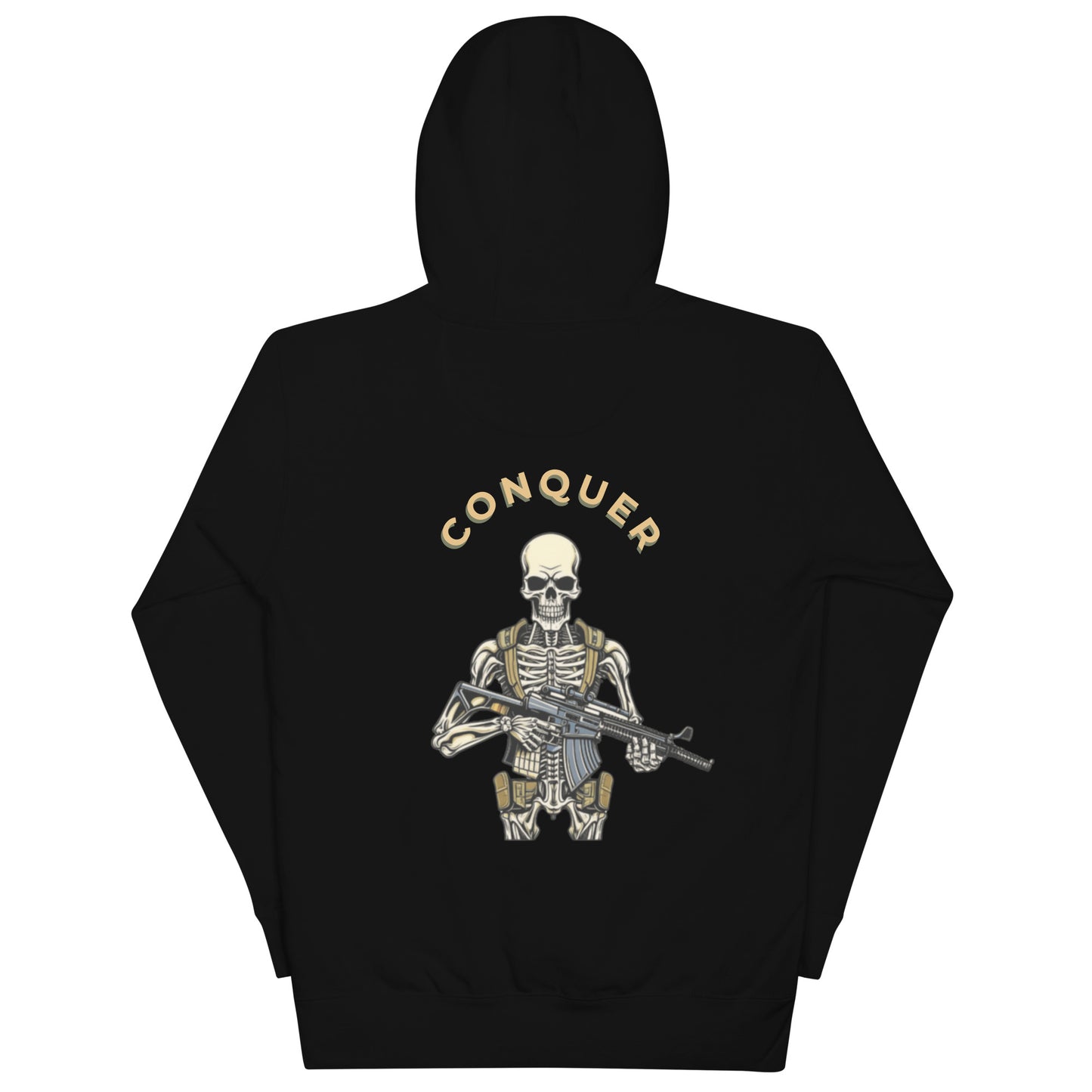 "Conquer" Military Style Unisex Hoodie