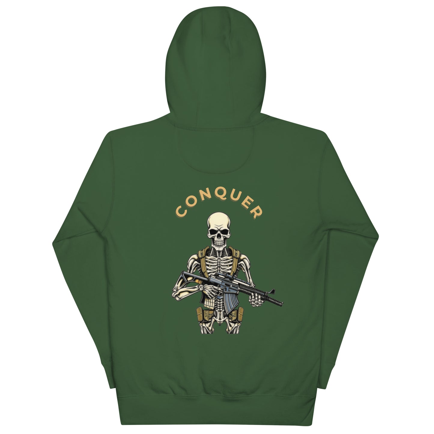 "Conquer" Military Style Unisex Hoodie