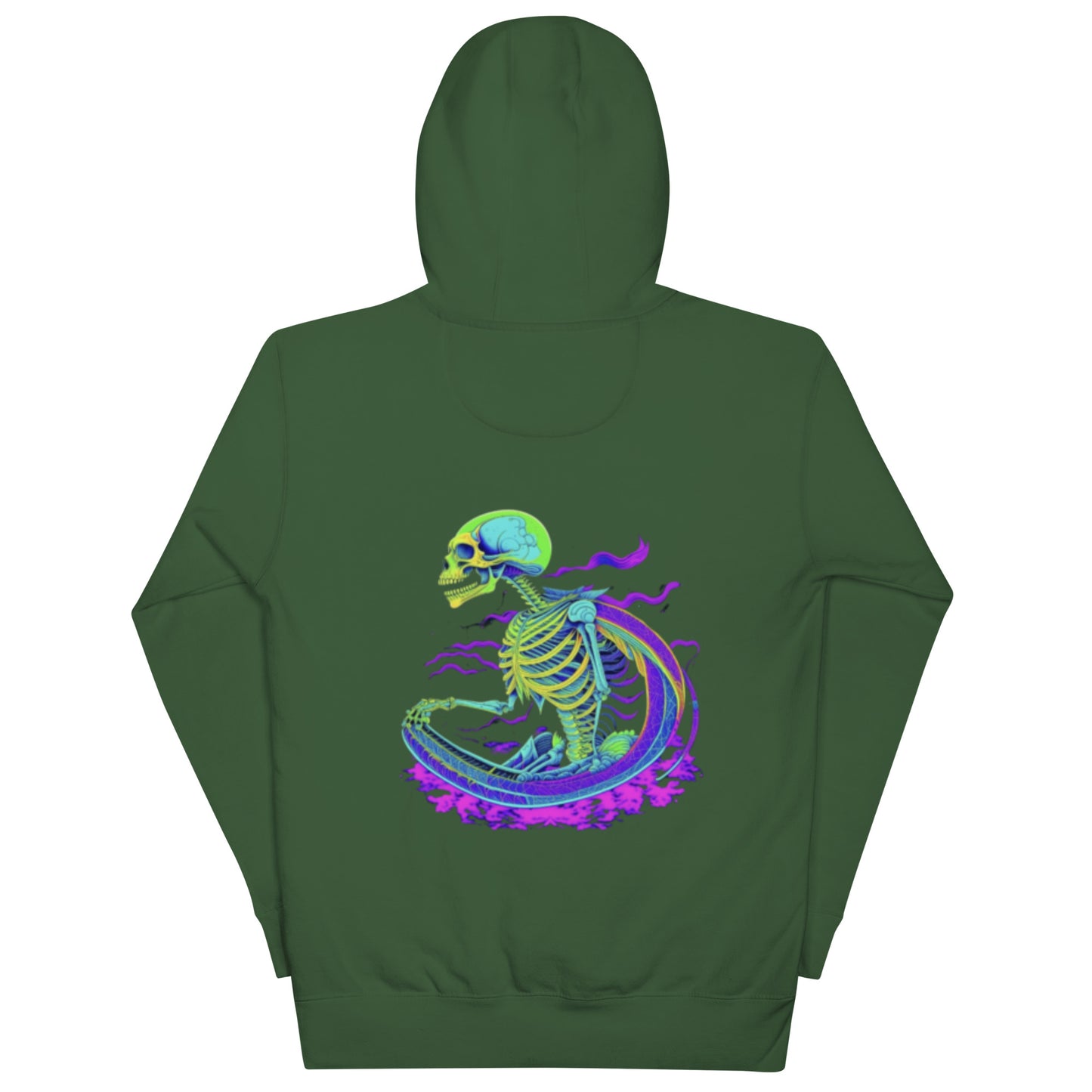 Trippy Skeleton Unisex Hoodie