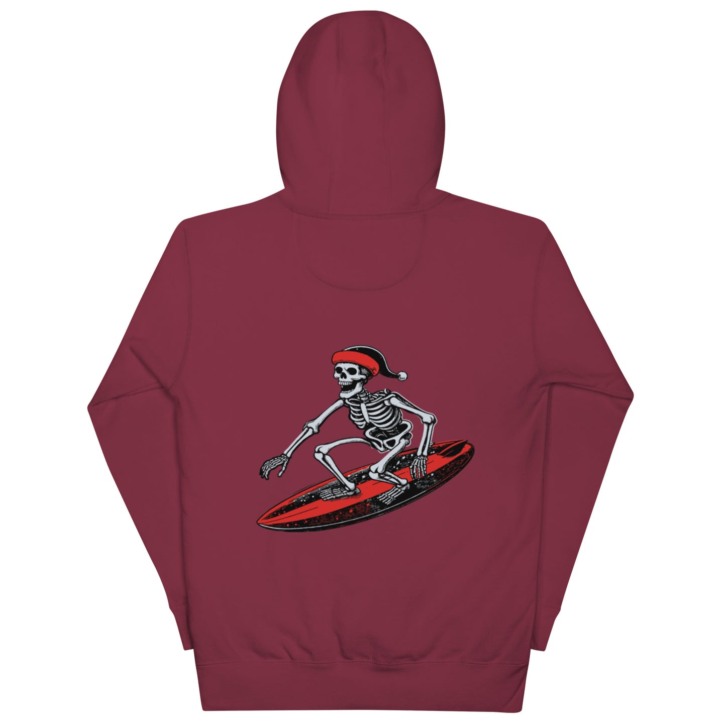 Surfing Skeleton Winter Hoodie Unisex Hoodie