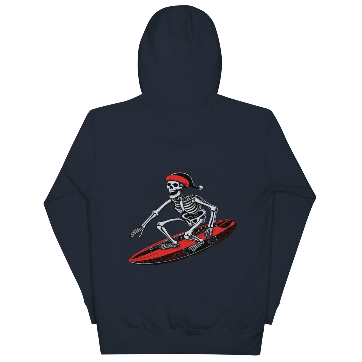 Surfing Skeleton Winter Hoodie Unisex Hoodie