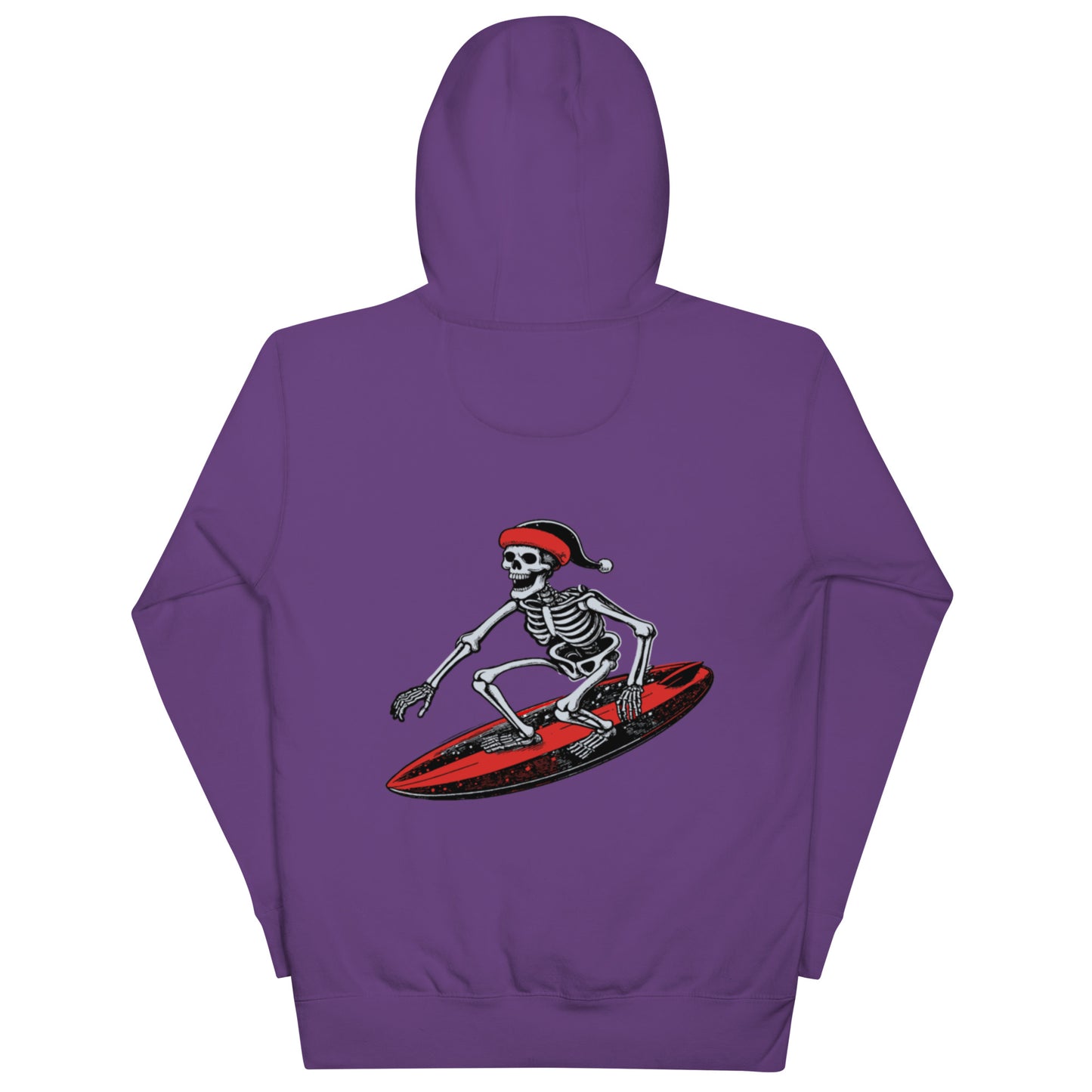 Surfing Skeleton Winter Hoodie Unisex Hoodie