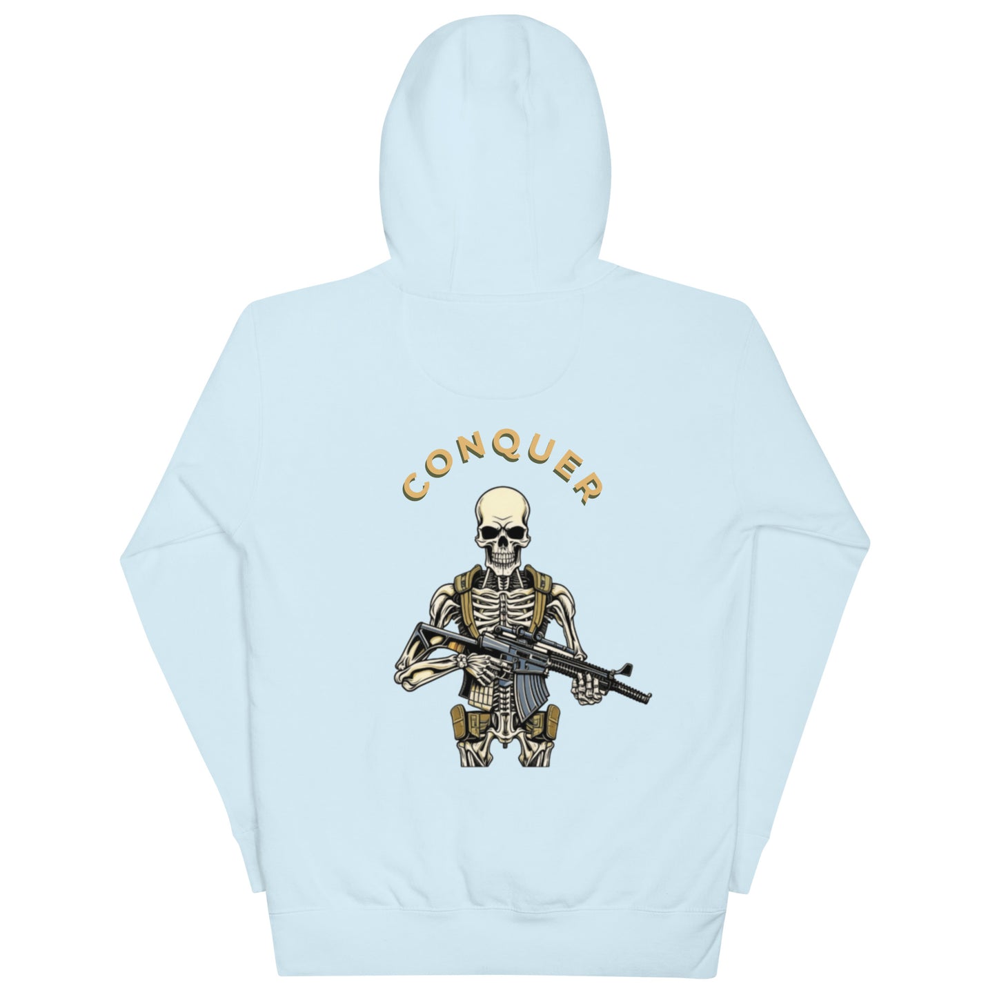 "Conquer" Military Style Unisex Hoodie