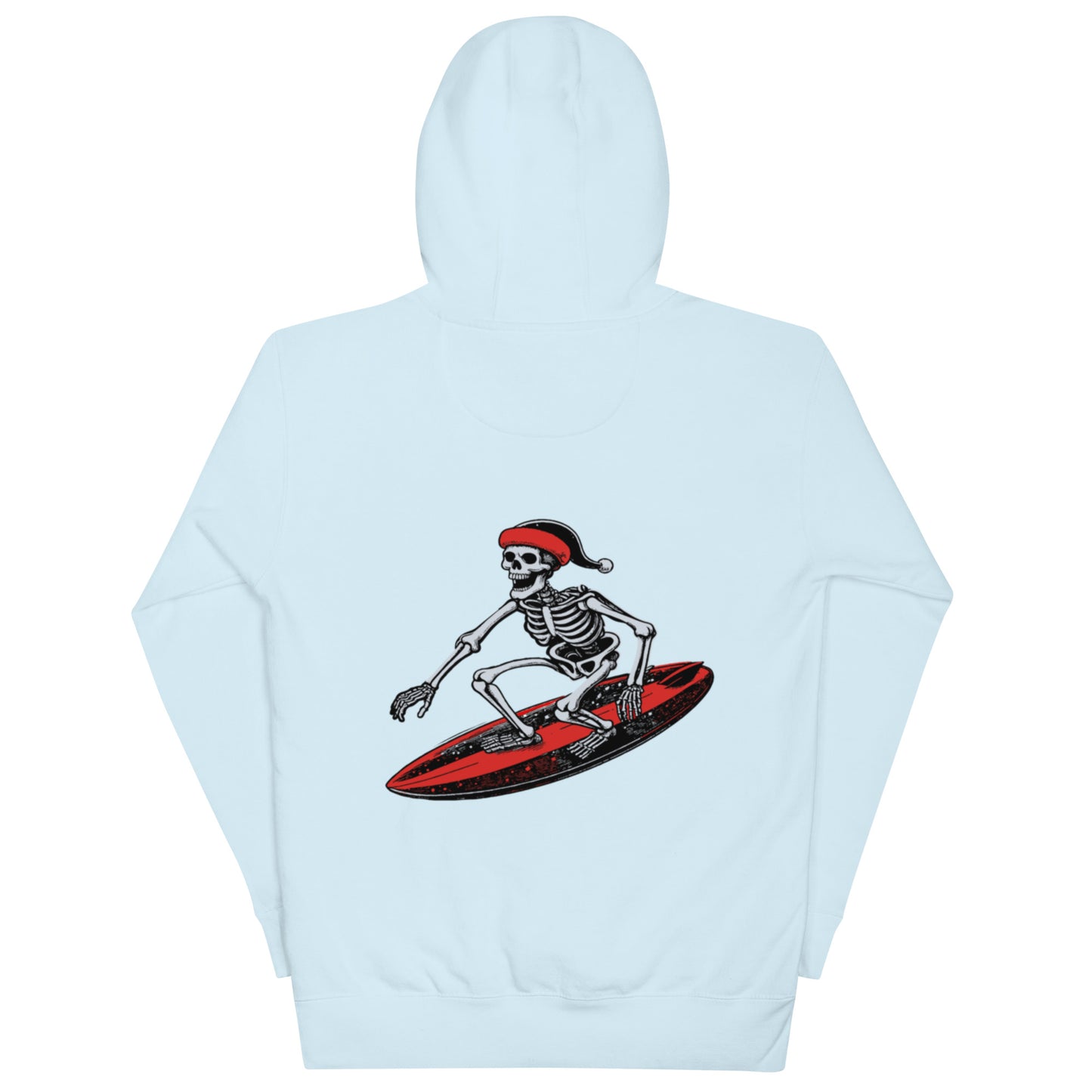 Surfing Skeleton Winter Hoodie Unisex Hoodie