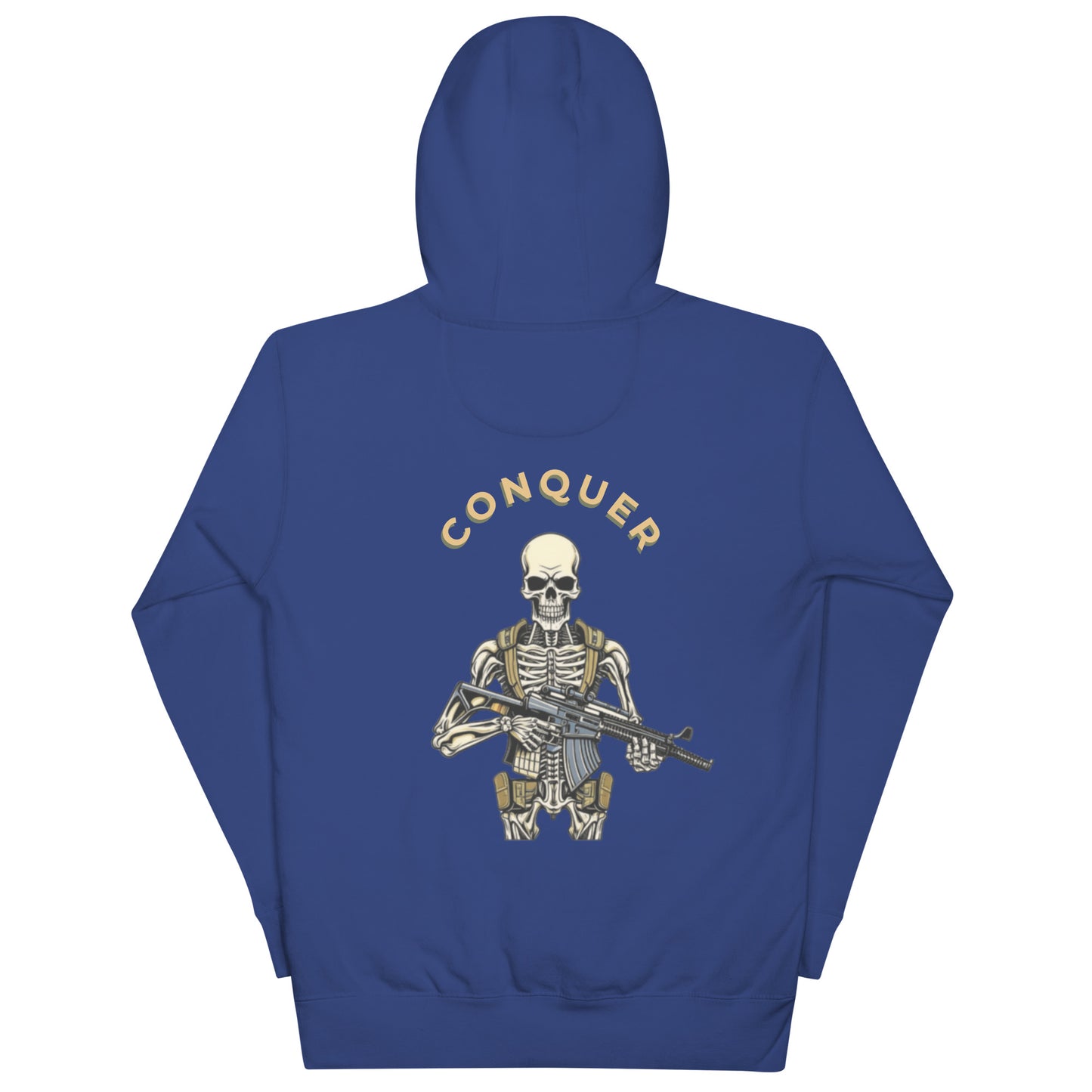 "Conquer" Military Style Unisex Hoodie