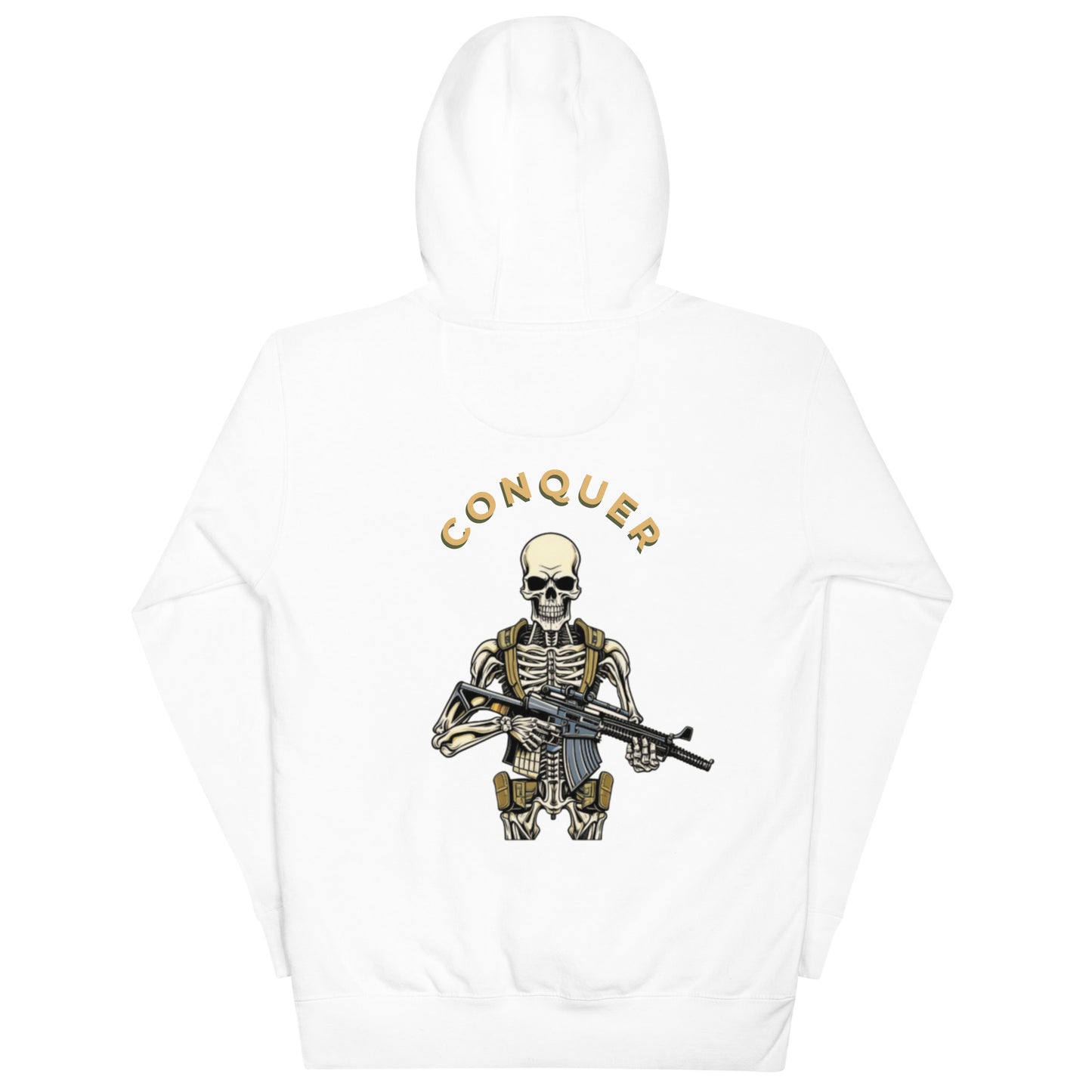 "Conquer" Military Style Unisex Hoodie