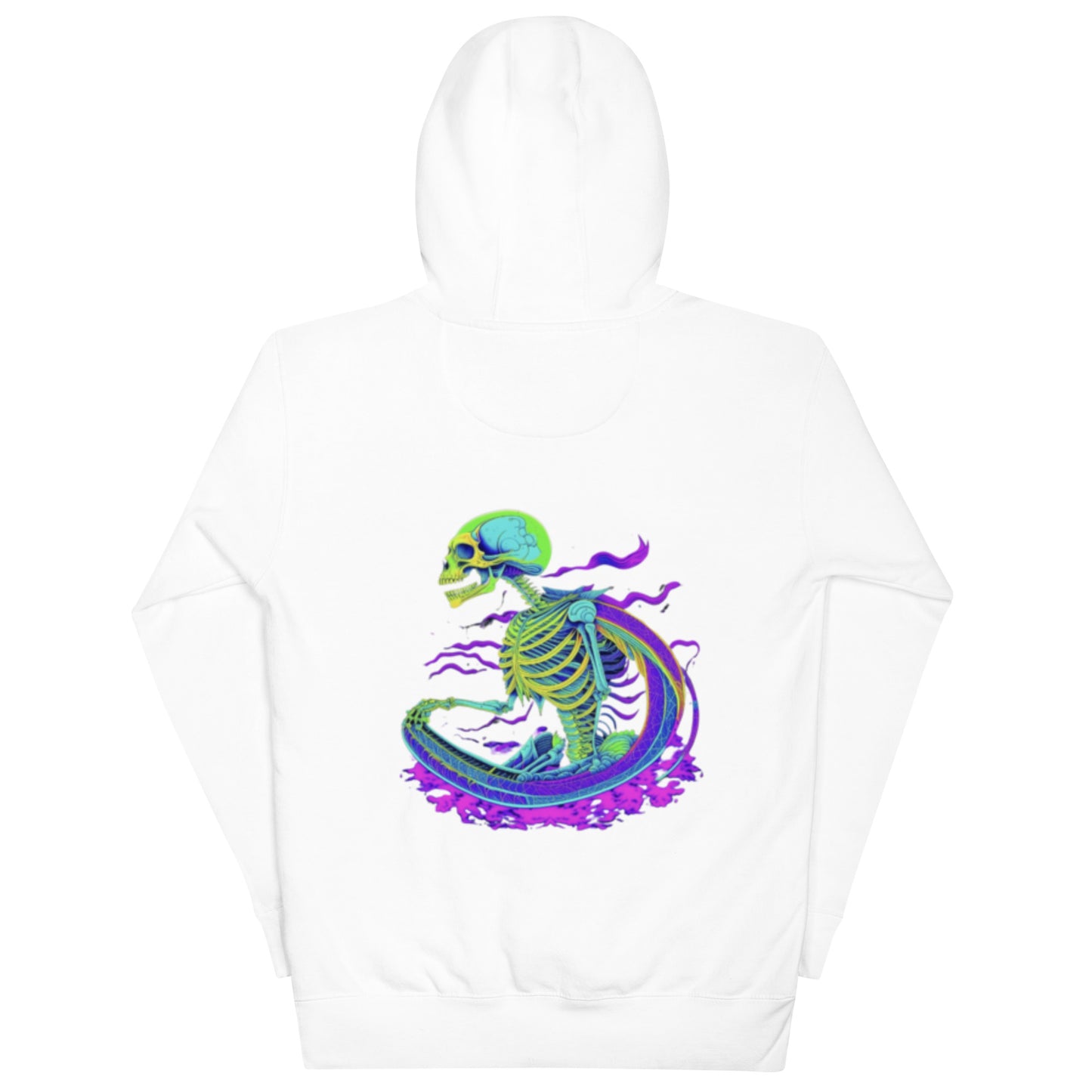 Trippy Skeleton Unisex Hoodie