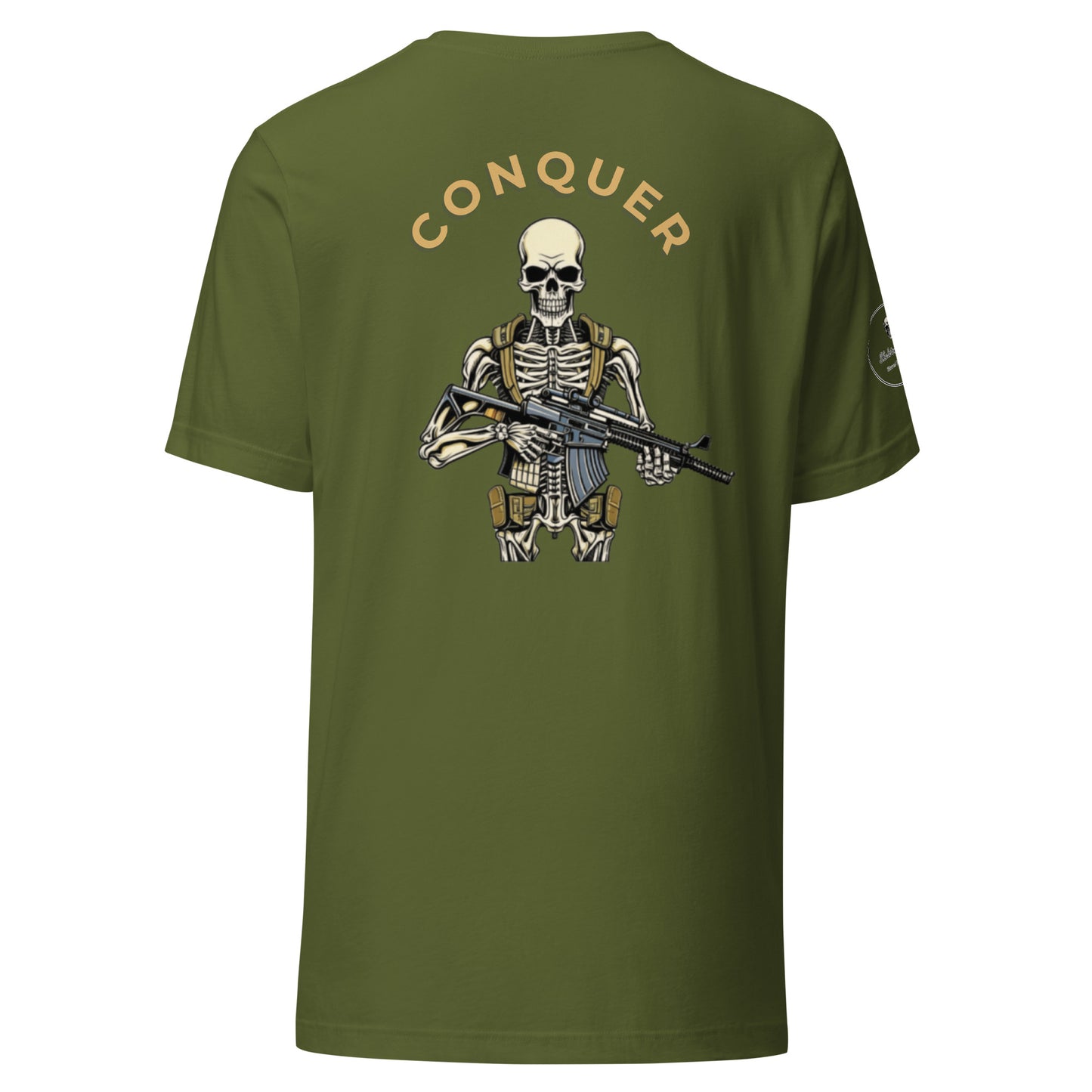 "Conquer" Military Style Unisex t-shirt