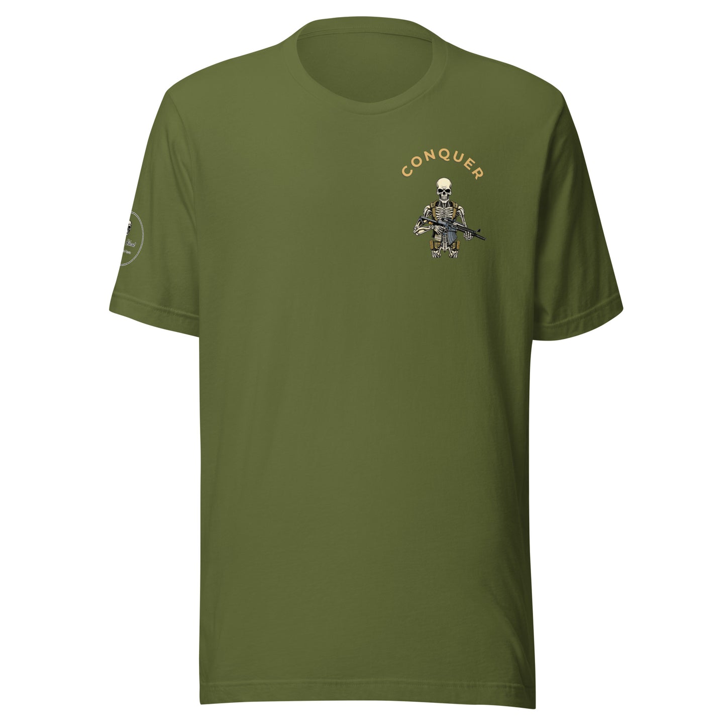 "Conquer" Military Style Unisex t-shirt