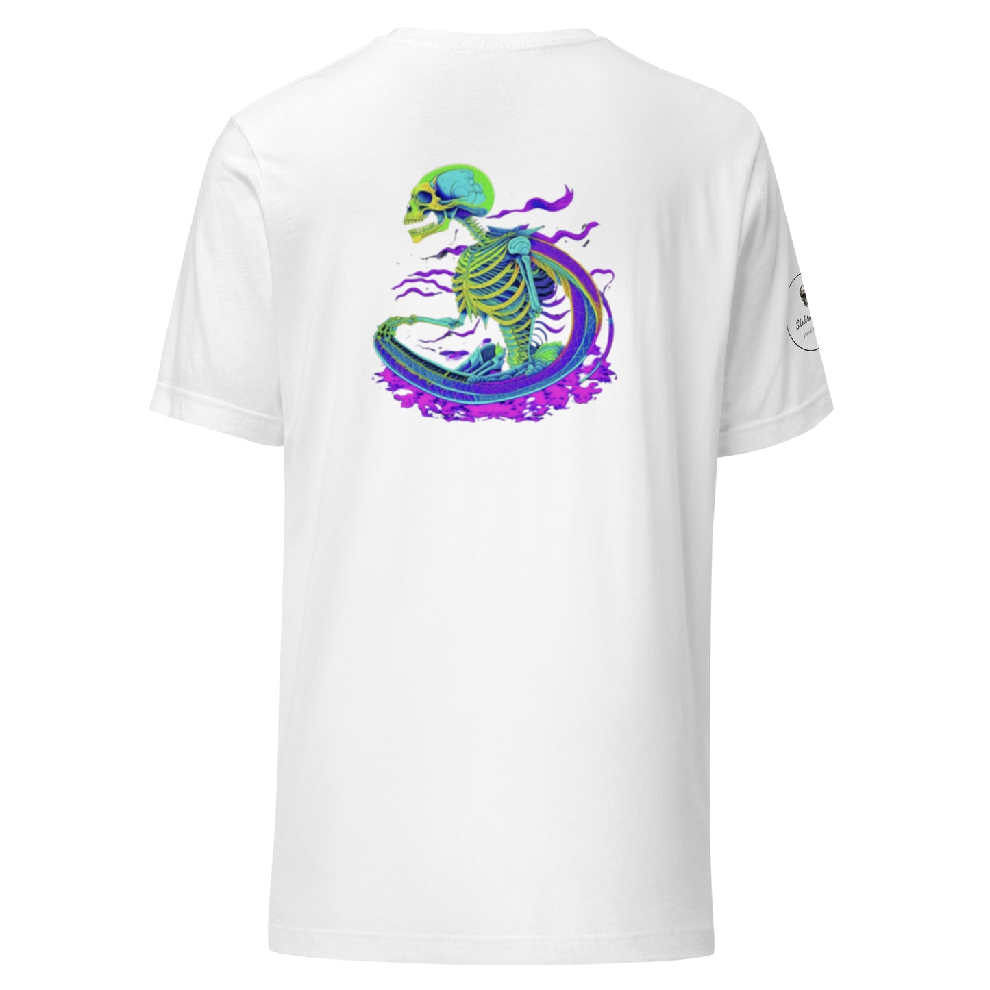 Trippy Skeleton Unisex t-shirt